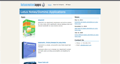 Desktop Screenshot of lotusnotes.com
